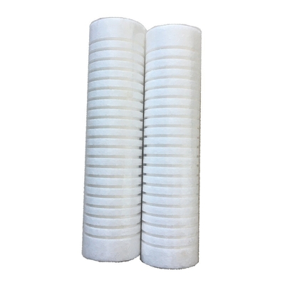 20&quot;x4.5&quot; 큰 파란색 PP 가닥 스푼 폴리프로필렌 퇴적 5 미크론 물 필터 Ro Pp 필터