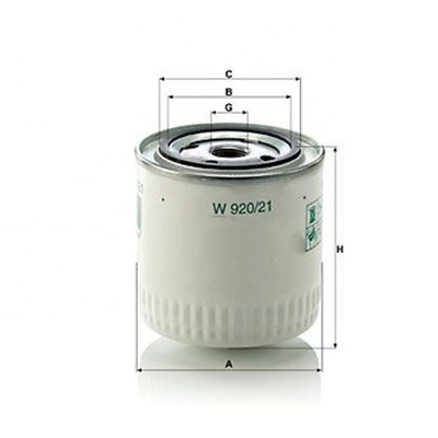 C W92021 10300882 126385A1 1504140 148459 A333220 2630795 오일 필터 스크루 オン 필터