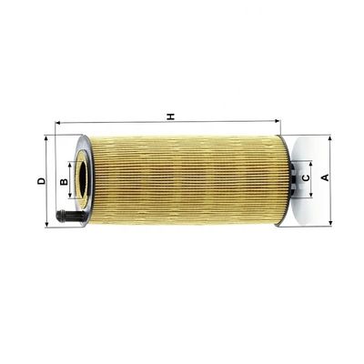 4701800109 LF17548 트럭 엔진용 수리장 공급유유 필터 HU12006z 4701840625