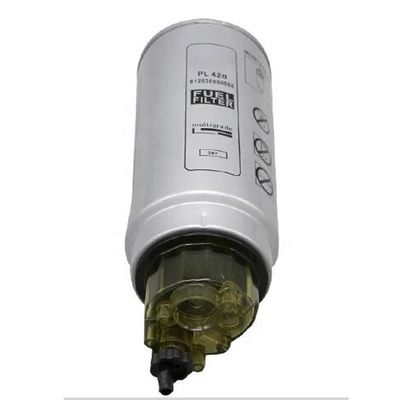 PL420 트랙터 디젤 부품 연료 물 분리기 P550778 년 필터 다른 트랙터